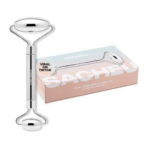 SACHEU Beauty Stainless Steel Dual-Sided Beaty Roller NEW Never Opened